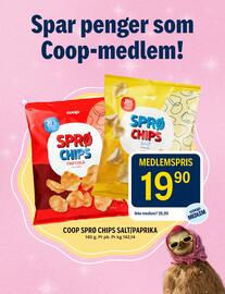 Coop Prix kundeavis uke 40 Side 20: COOP SPRØ CHIPS SALT/PAPRIKA €26,90
