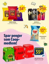 Coop Prix kundeavis uke 40 Side 10: COOP POPCORN SALT €13,90, BATTERY 0,5 L €50,00