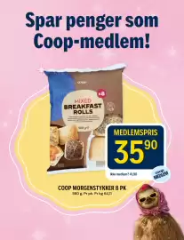 Coop Prix kundeavis uke 40 Side 19: COOP MORGENSTYKKER 8 PK €41,90
