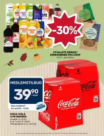 Matkroken kundeavis uke 40 Side 4: COCA-COLA 4 PK BOKSER, Medlemspris, UTVALGTE DRIKKE/ KNEKKEBRØD FRA COOP