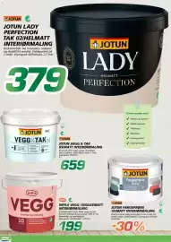 Coop Byggmix kundeavis Side 4: Infra vegg 10/silkematt €199,00, Jotun fargeprøve 05/matt interiørmaling
