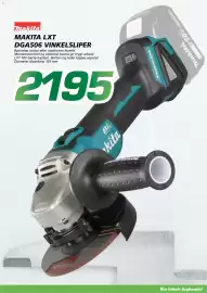 Coop Byggmix kundeavis Side 7: Makita LXT DGA506 Vinkelslipper €2.195,00