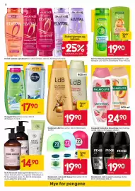 Rusta kundeavis uke 40 Side 12: Dusjgelé Palmolive Smoothies €24,90, Dusjkrem LdB €19,90
