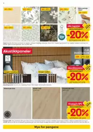Rusta kundeavis uke 40 Side 4: Vinylgulv SPC €249,00, Akustikkpaneler €299,00