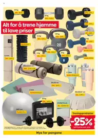 Rusta kundeavis uke 40 Side 6: Treningsprodukter €10,00, Massagerulle €96,50