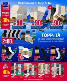 Europris kundeavis uke 40 Side 6: TRYSIL TYNN ULLSOKK €90,00, TRYSILSOKK EKSTRA VARM €89,90