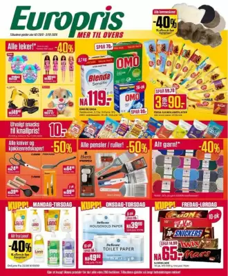 Europris (gyldig til 3-10)