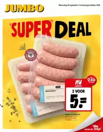 Jumbo folder week 40 Pagina 1: Jumbo braadworst €5,00