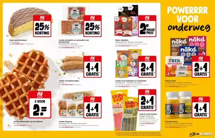 Jumbo folder week 40 Pagina 6: Jumbo eierwafels en eierwafels met poedersuiker €3,98, Nakd of Trek €7,98