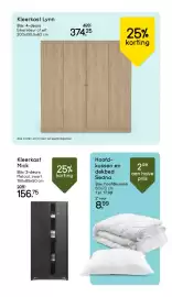 Leen Bakker folder week 40 Pagina 10: Kleerkast Lynn €374,25