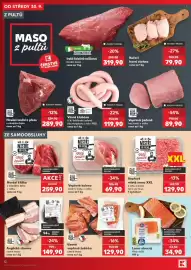 Kaufland leták týden 40 Strana 12: Mistři do fuchu Vepřová pečeně €89,90, Mistři od Fochu vepřové mleté maso XXL €129,90