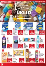 Kaufland leták týden 40 Strana 25: K Classic vlhčené ubrousky univerzální/na nábytek €21,90
