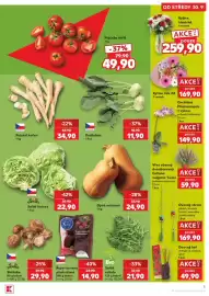 Kaufland leták týden 40 Strana 3: G's Řepa červená předvařená €14,90, Dýně máslová €24,90