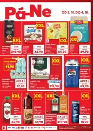 Kaufland leták týden 40 Strana 45: Korunní Minerální voda ochucená €11,90, Březnák Pivo světlé výčepní €38,90