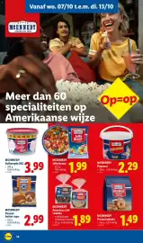 Lidl folder week 41 Pagina 14: Mcennedy american soft cookies €1,89, McKennedy peanut butter cups €2,99