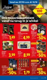 Lidl folder week 41 Pagina 17: J.D. GROSS Chocoladesticks €2,24, Deluxe Luxepesto €3,74