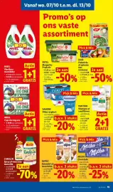 Lidl folder week 41 Pagina 19: Ariel caps the big one €19,99, Carol in spray of vloerzeep marseille €4,79