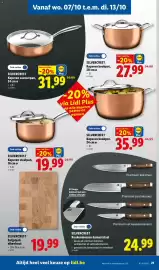 Lidl folder week 41 Pagina 21: Silvercrest koperen kookpot €35,99, Silvercrest koperen kookpot €27,99