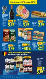 Lidl folder week 41 Pagina 35: Crownfield premium-muesli €2,49, Dulano Cocktail-worstjes €2,85