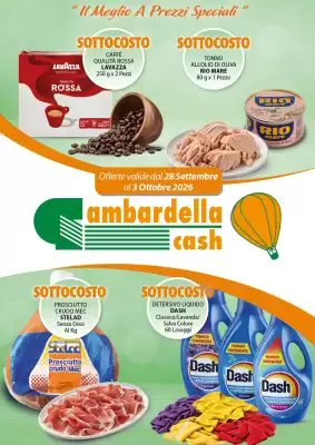 Volantino Gambardella Cash (valido fino al 3-10)