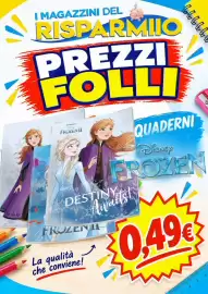 Volantino Magazzini del Risparmio settimana 40 Pagina 13: Quaderni Disney Frozen €0,49
