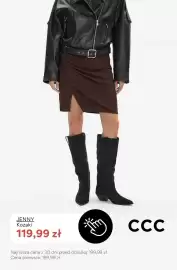 CCC gazetka tydzień 40 Strona 7: Kozaki Jenny €119,99