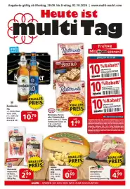 Multi Markt Prospekt woche 40 Seite 1