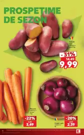 Catalog Kaufland săptămâna 40 Pagină 18: Ceapă roșie calitate I €2,39, Morcovi calitatea I €3,49