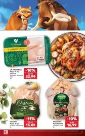 Catalog Kaufland săptămâna 40 Pagină 27: La Provincia Piept de pui dezosat €33,99, Gustavi pulpe de pui cu spate €13,49