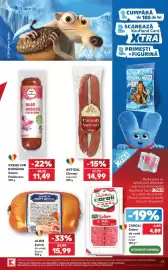Catalog Kaufland săptămâna 40 Pagină 33: Artizal Cârnați superiori €14,99, Aldis șuncă din piept de pui €15,99
