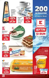 Catalog Kaufland săptămâna 40 Pagină 37: Milram lapte pentru cafea irish cream €5,29, Zanetti Parmigiano Reggiano €29,49