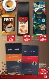 Catalog Kaufland săptămâna 40 Pagină 46: Gold Edition Cafea măcinată €21,99, Fort cafea măcinată €7,99