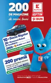 Catalog Kaufland săptămâna 40 Pagină 5: BIGSTER 200 DE MAGAZINE de vecini buni Kaufland IEFTIN ŞI BUN 10x Dacia Bigster 20x