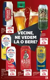 Catalog Kaufland săptămâna 40 Pagină 54: Stella artois bere fără alcool €4,99, Madri bere blondă €2,99