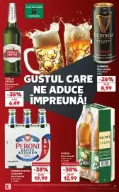 Catalog Kaufland săptămâna 40 Pagină 55: Peroni Nastro Azzurro €19,99, Ciucas bere blondă €12,99