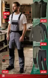 Catalog Kaufland săptămâna 40 Pagină 9: Tricou pentru bărbați S-XL 100% bumbac 1 set 44,99 3 bucăți Salopetă de lucru pentru