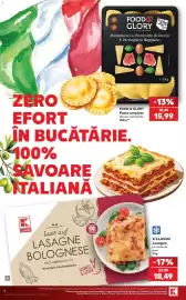 Catalog Kaufland săptămâna 40 Pagină 6: K-classic lasagna cu carne de porc €18,49
