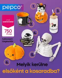 Pepco akciós újság Oldal 1: pepcoⓇ HEY BOO a hét sztártermékei 750 Ft-tól halloweeni kiegészítők Bool SPELLS Potions SPELLS