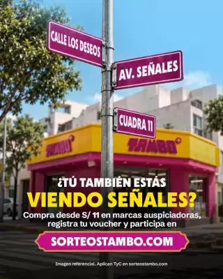 Tambo (válido hasta 12-10)