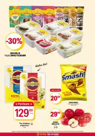 Coop Extra kundeavis uke 40 Side 2: Tine Jarlsberg original/lett €129,00, NORSKE RØDE EPLER €29,90