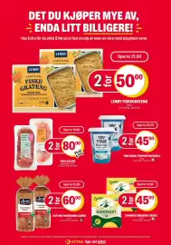 Coop Extra kundeavis uke 40 Side 25: SYNNØVE GÅRDSOST SKIVET €45,00, TAGA SALAMI €80,00