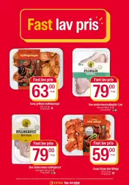 Coop Extra kundeavis uke 40 Side 4: Coop grillede kyllingvinger €63,00, Den Stolte Hane kyllingbryst €79,00