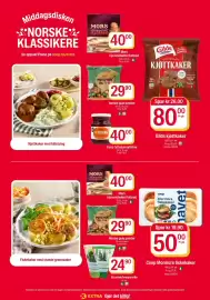 Coop Extra kundeavis uke 40 Side 5: Gilde kjøttkaker €80,00, Coop Mormors fiskekaker €50,00