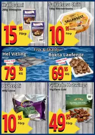 Supergrossen reklamblad vecka 40 Sida 6: Broccoli €10,95, Halloumi €15,95