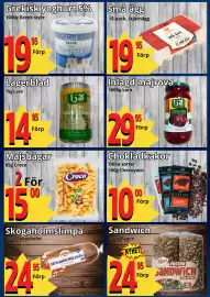 Supergrossen reklamblad vecka 40 Sida 7: Inlagd majrova €29,95, Sandwich €24,95
