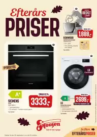 Skousen tilbudsavis Side 1: LG Vaskemaskine F4A1009NWK €2.699,00, Siemens Ovn HB571ABS3 €3.333,00
