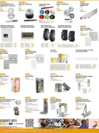 BUCO catalogue Page 3: Din Rail Populated Distribution Boards 8 way €499,00, Mini Rail Populated Distribution Boards €499,00