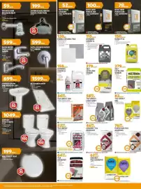 BUCO catalogue Page 6: Anfield Toilet Suite €1.049,00, Betta Mya Bath 695mm x 1700mm €1.599,00