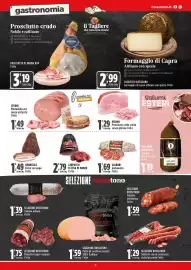 Volantino Rossotono Carrefour Pagina 2: Veroni Prosciutto cotto scelto €1,29, Salame alle erbe fini Don Juan Rodriguez €1,19