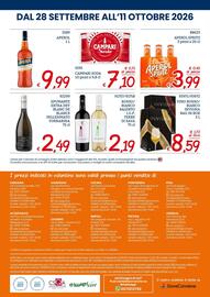Volantino Zona Pagina 32: Rosso/ Bianco Salento I.G.P. Terre di Sava €2,19, Campari Soda €7,10